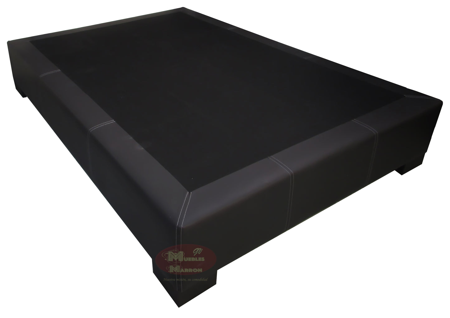 Base de Madera Tapizada Mod. Omega Tamaño Matrimonial