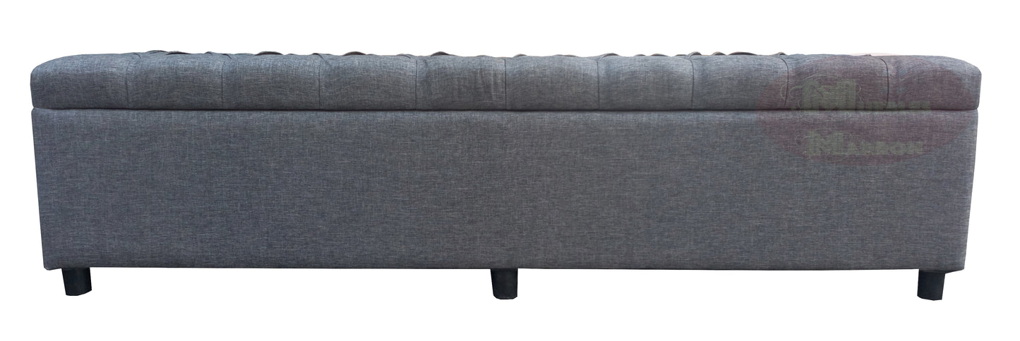 Baúl Pie de Cama de Capitón Tamaño King Size