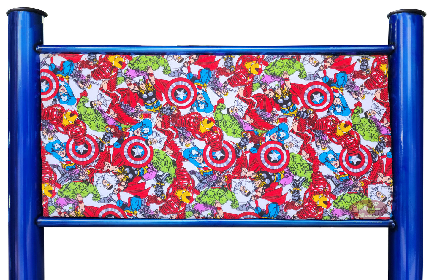 Cama Tubular Tapizada Infantil Tamaño Individual