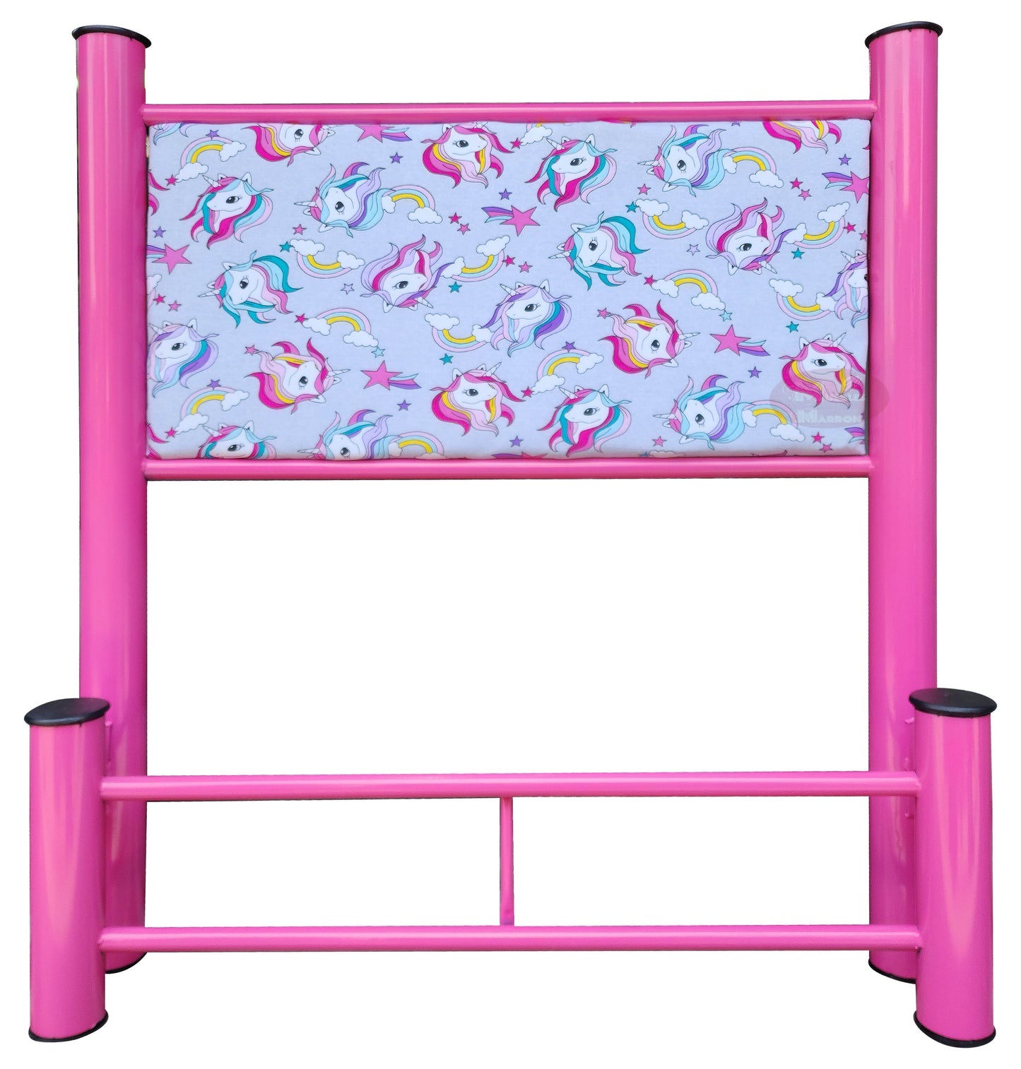 Cama Tubular Tapizada Infantil Tamaño Individual
