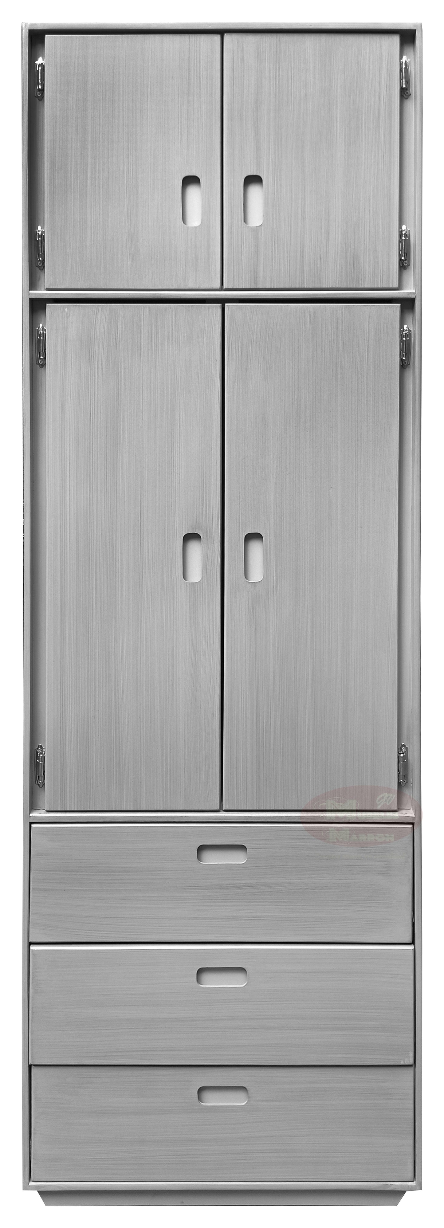 Ropero Mod. Job Módulo Derecho, con 4 puertas y 3 cajones