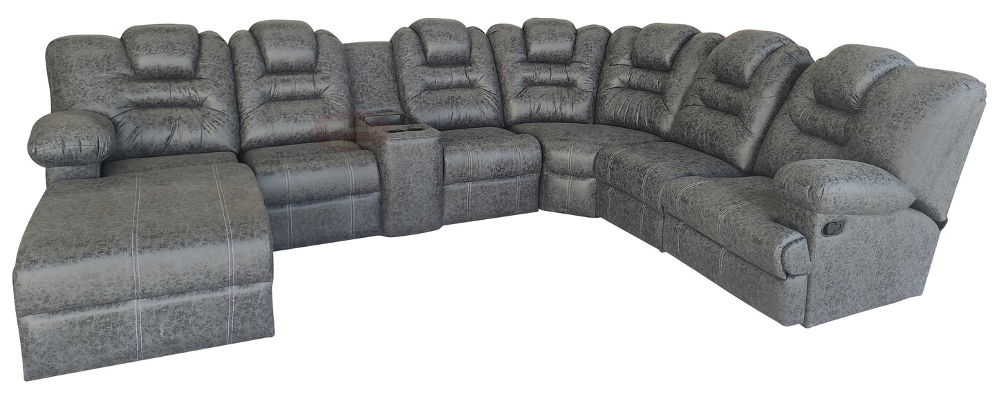 Sala Modular Esquinera con Reclinables Mod. Hermes - Francia