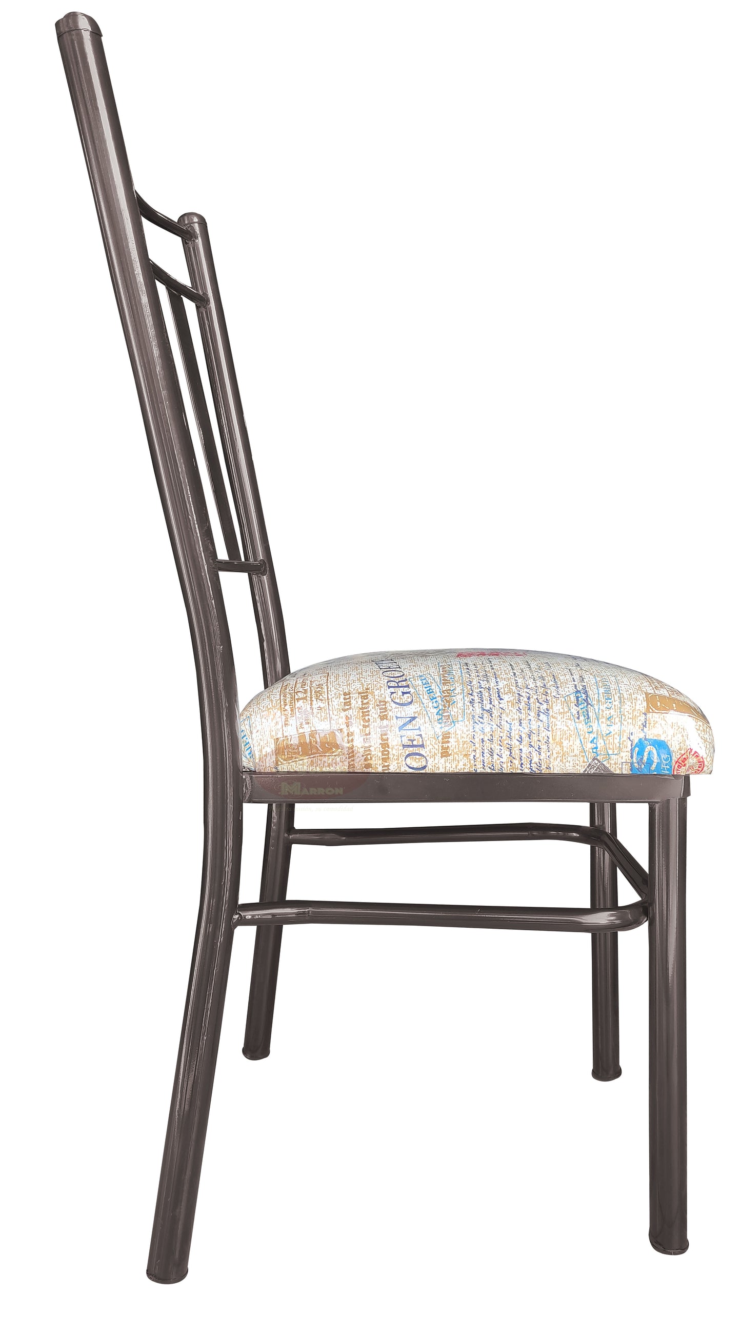 Par De Sillas De Acero Tubular Mod. Venecia