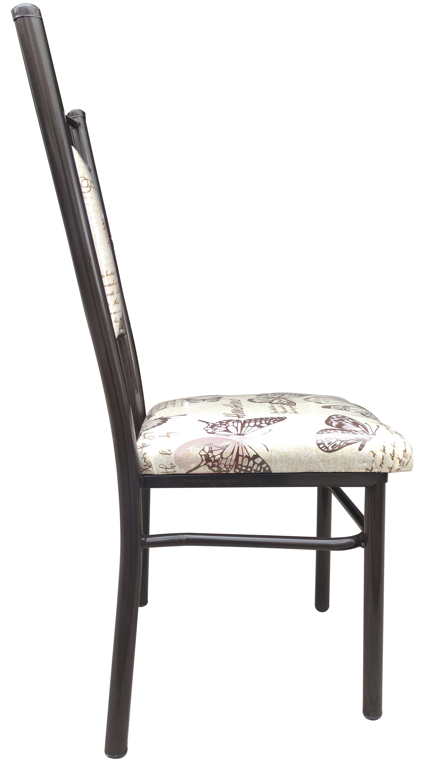 Par De Sillas De Acero Tubular Mod. Venecia