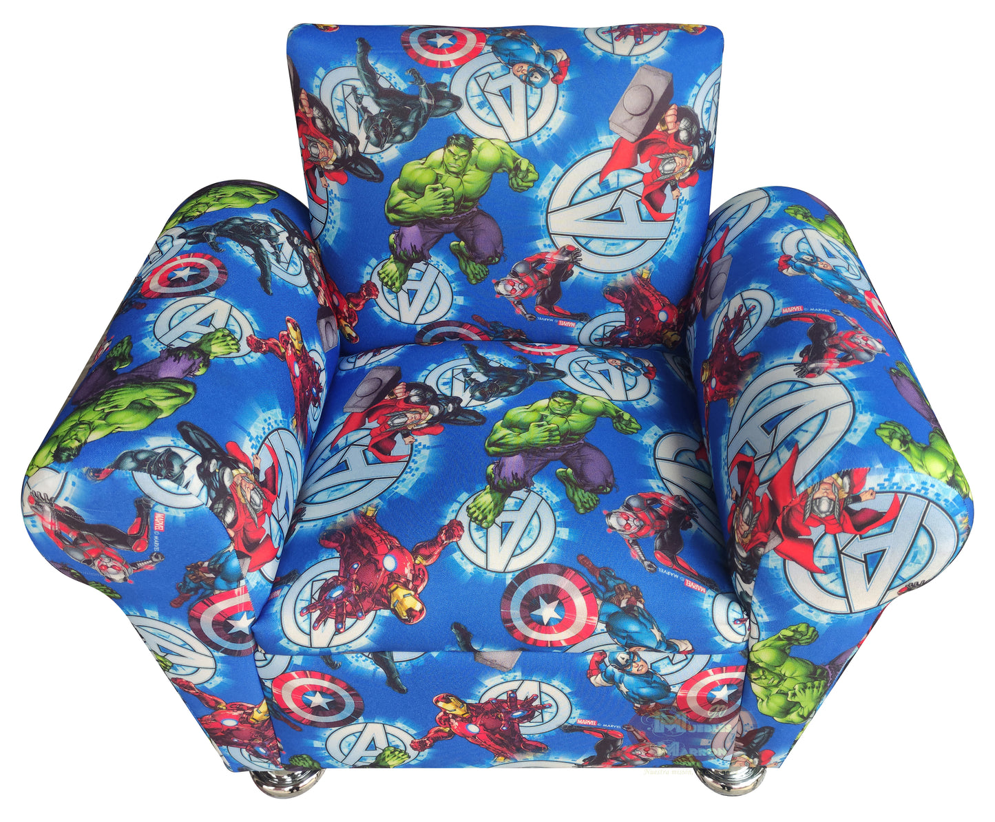 Mini Sillón Infantil Mod. Piki, diseño de personajes | Muebles Marrón
