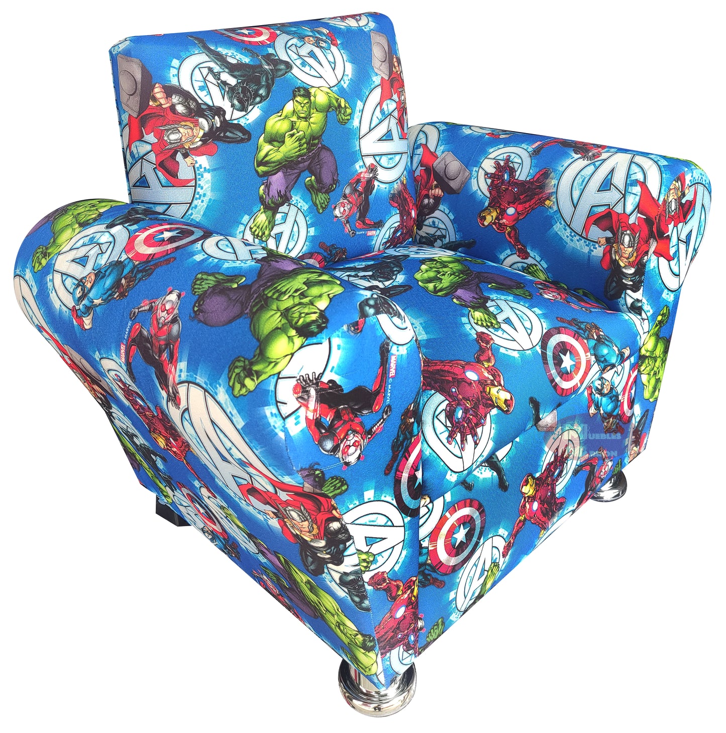 Mini Sillón Infantil Mod. Piki, diseño de personajes | Muebles Marrón