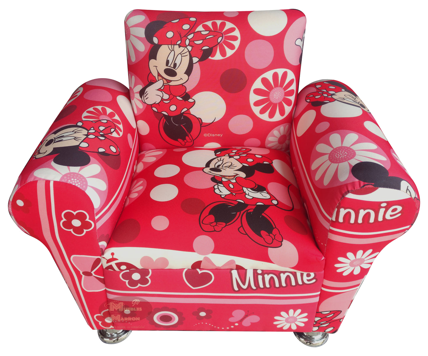 Mini Sillón Infantil Mod. Piki, diseño de personajes | Muebles Marrón
