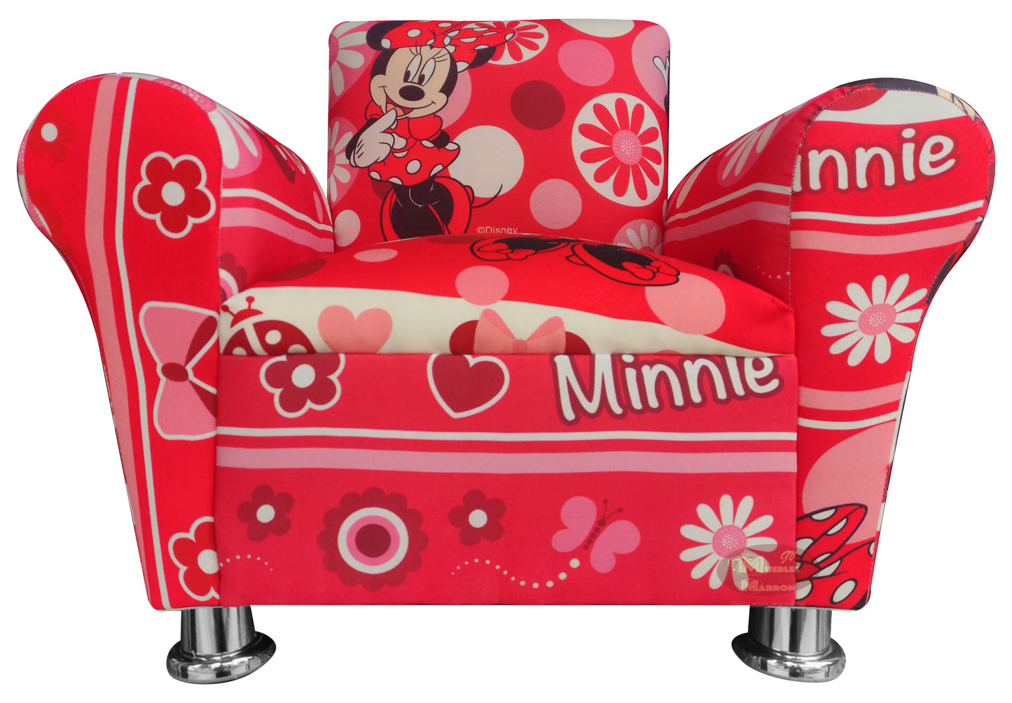 Mini Sillón Infantil Mod. Piki, diseño de personajes | Muebles Marrón