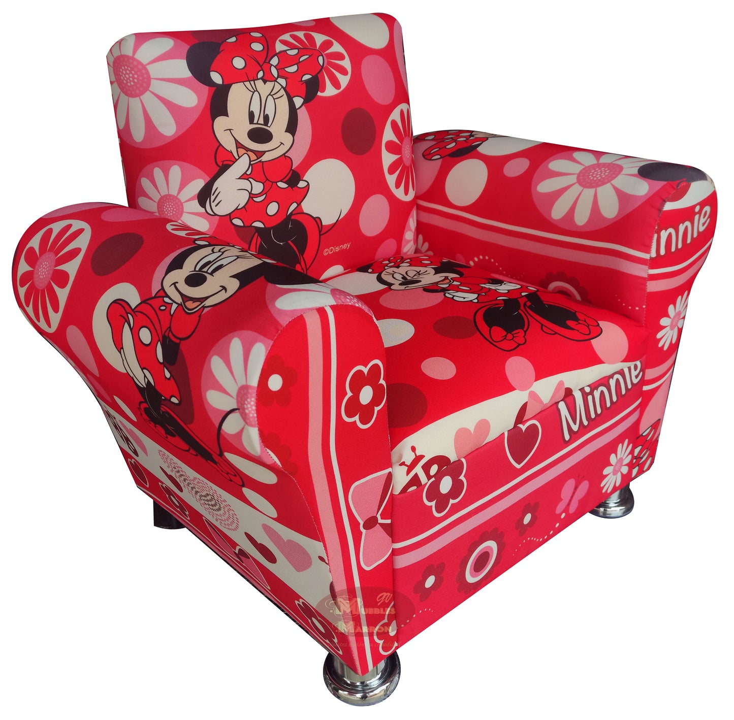 Mini Sillón Infantil Mod. Piki, diseño de personajes | Muebles Marrón