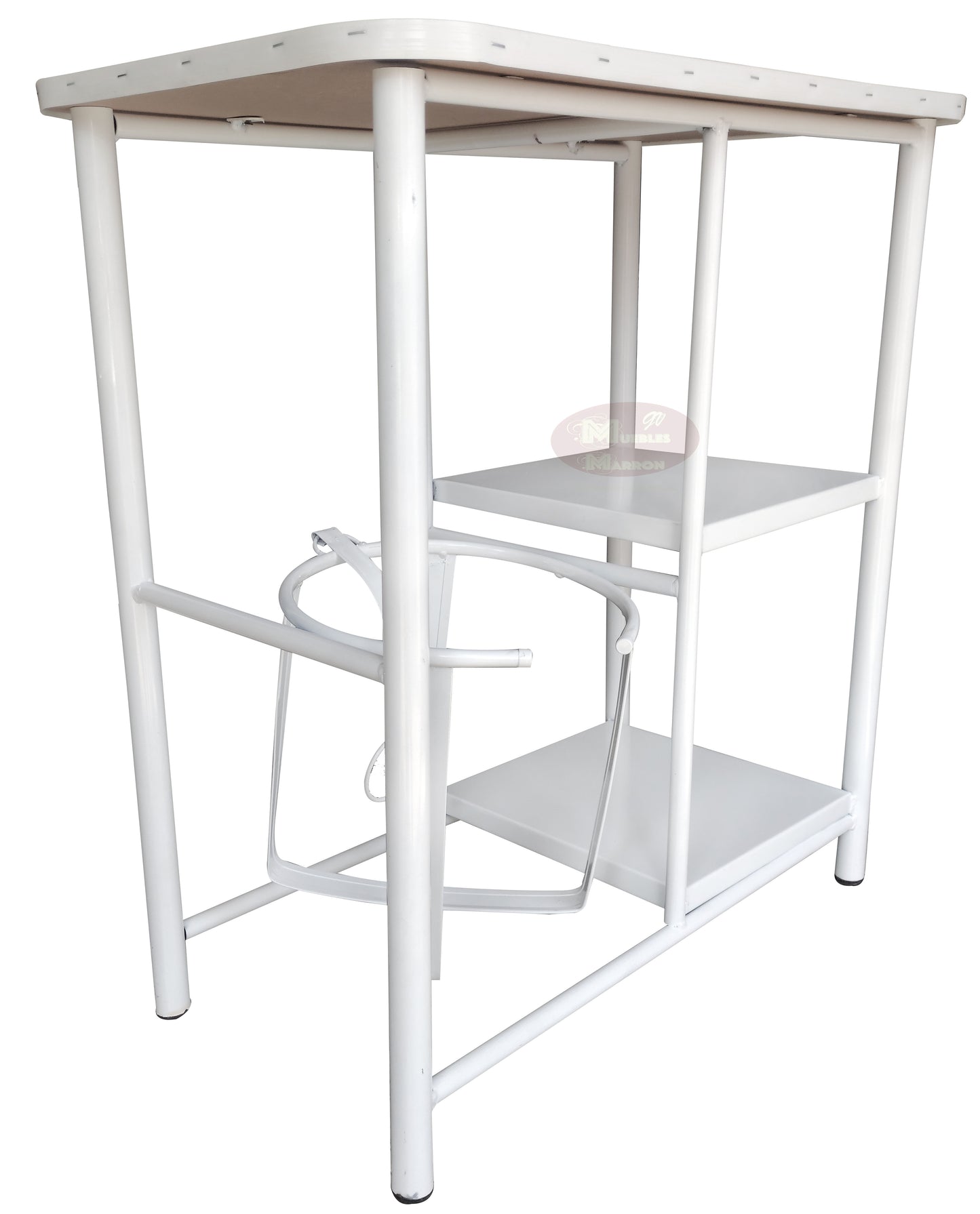 Mesa de Cocina Triana Con Dispensador De Agua, Cubierta Estampada