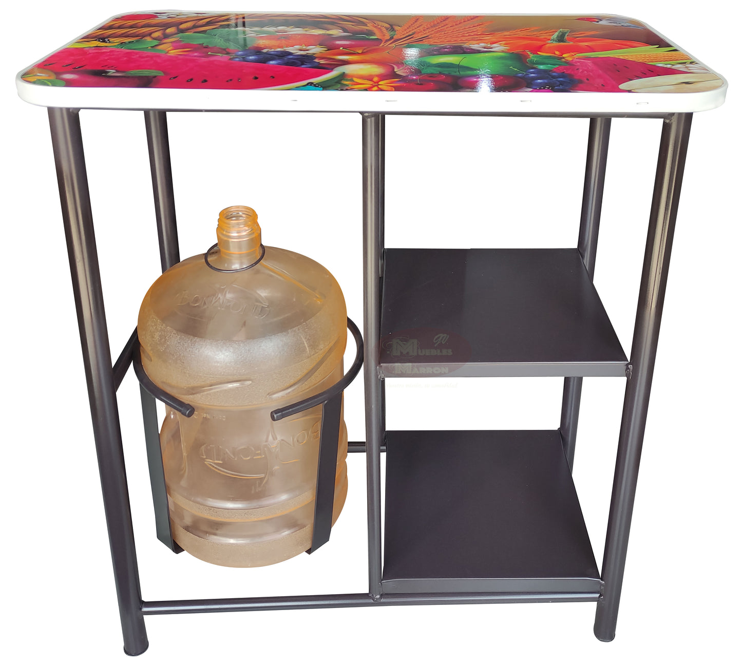 Mesa de Cocina Triana Con Dispensador De Agua, Cubierta Estampada