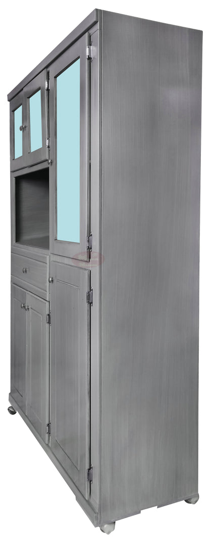 Alacena Mod. Microparis, con cristales opacos