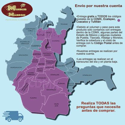 Tocador Mod. Alejandría LED