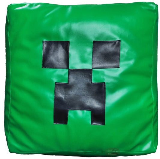Sillón Asiento Infantil Puff Con Forma De Creeper Minecraft