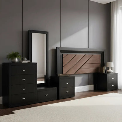 Recámara de 4 Piezas Mod. Europa