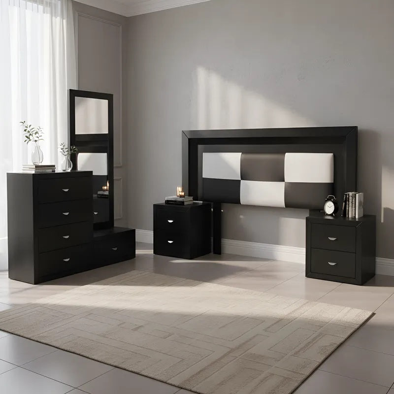 Recámara de 4 Piezas Mod. Europa