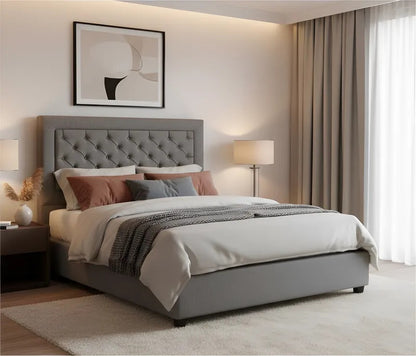 Recámara Matrimonial Tapizada de 2 Pzs. Mod. Mónaco