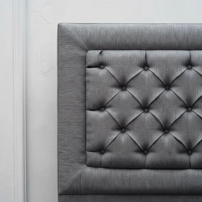 Recámara Matrimonial Tapizada de 2 Pzs. Mod. Mónaco