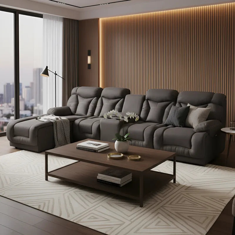 Sala Modular Con Reclinable Y Portavasos Mod. Hermes Mini (Marruecos Mini)