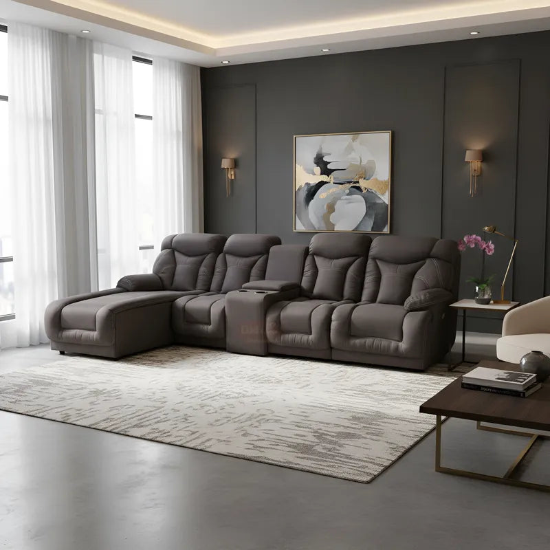 Sala Modular Con Reclinable Y Portavasos Mod. Hermes Mini (Marruecos Mini)