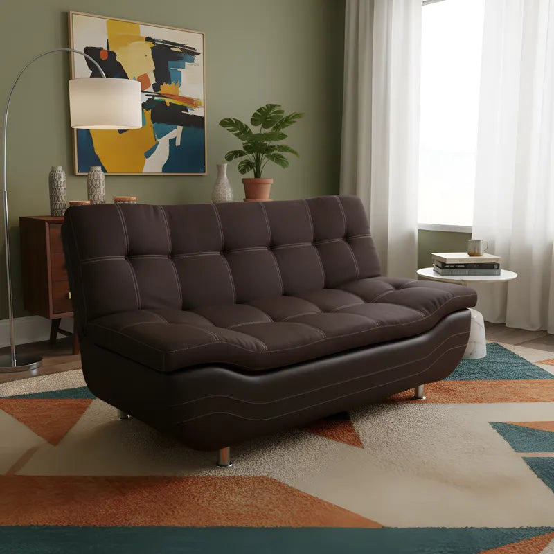 Sofá Cama Mod. Georgia, con colchoneta. Tres posiciones