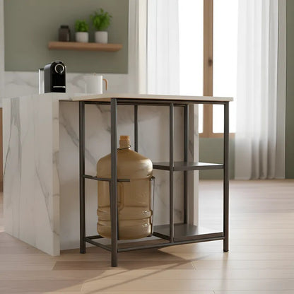 Mesa de Cocina Triana Con Dispensador De Agua, Cubierta Estampada