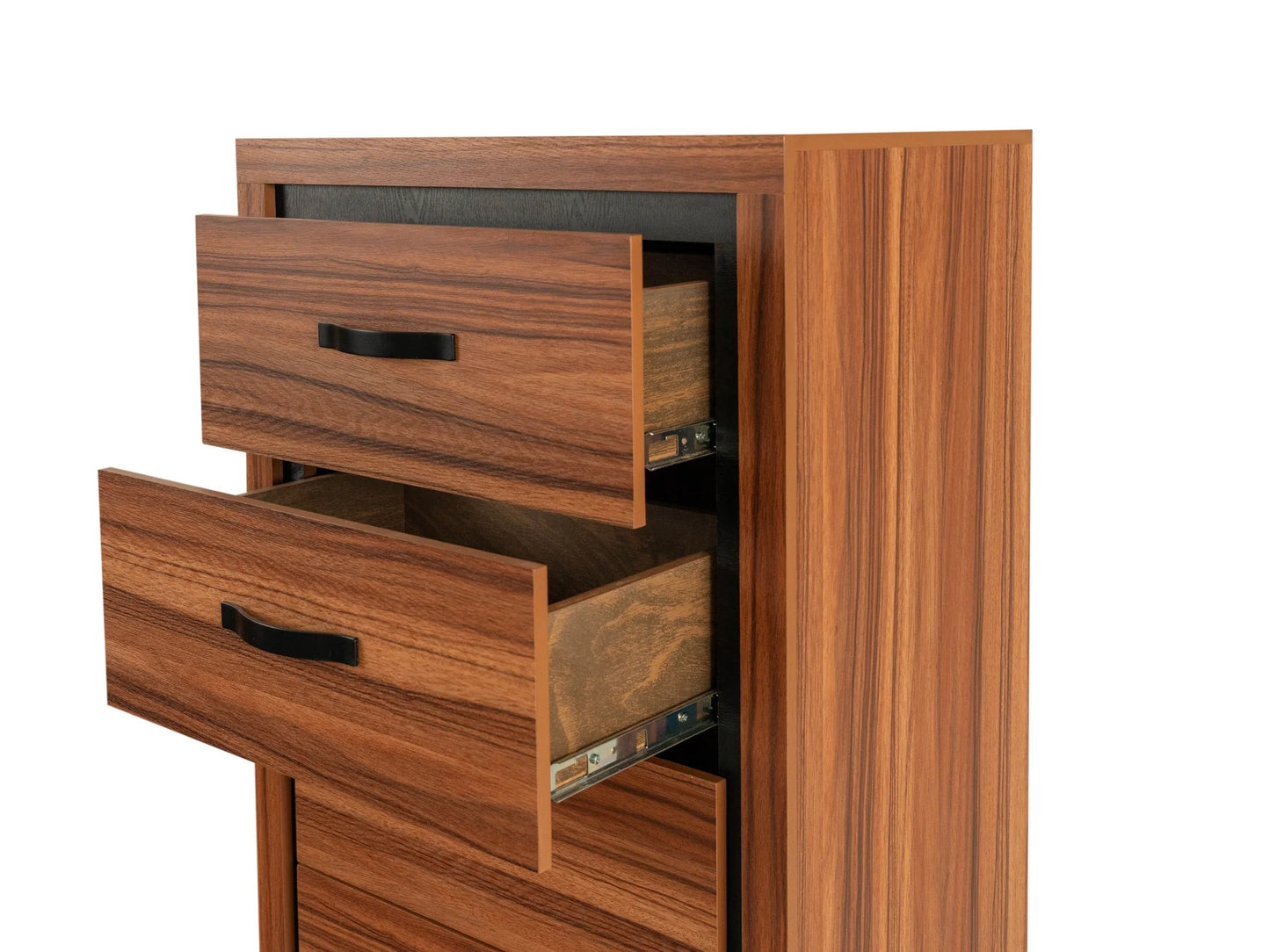 Recamara King Size De 6 Piezas Mod. Floetta Color Nogal