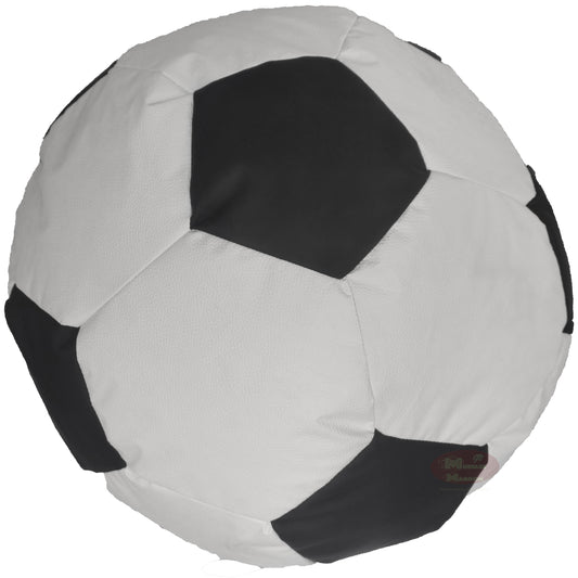 Sillón Infantil Puff Mod. Balón de Fútbol | Muebles Marrón