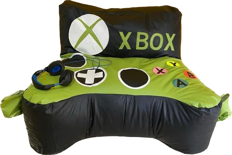 Sillón Infantil Puff con Diseño de control Xbox