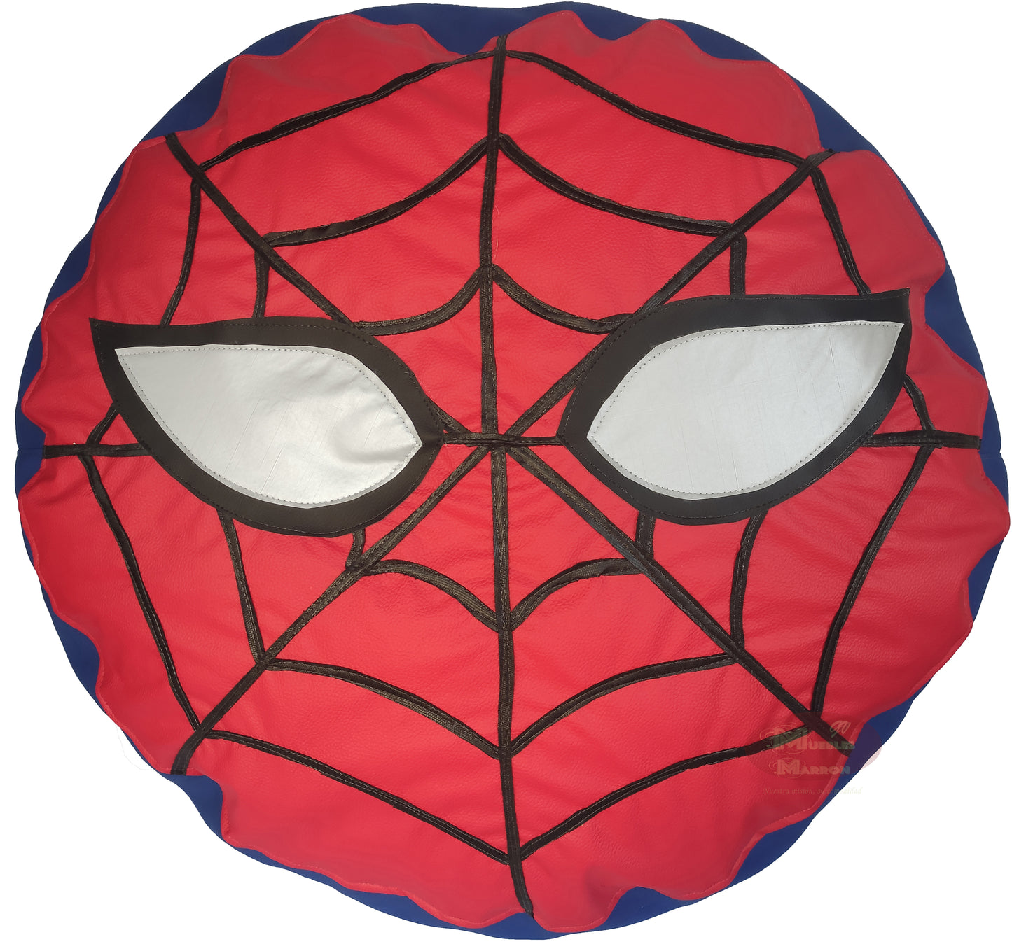 Sillón Infantil Puff Diseño de Spiderman, hombre araña | Muebles Marrón