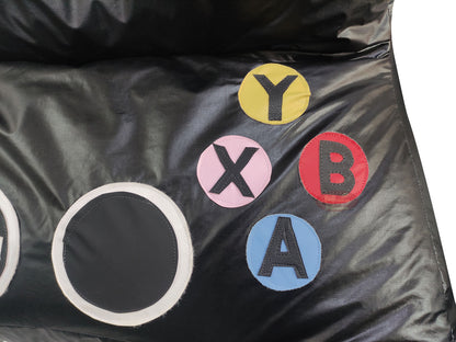 Sillón Infantil Puff con Diseño de control Xbox | Muebles Marrón