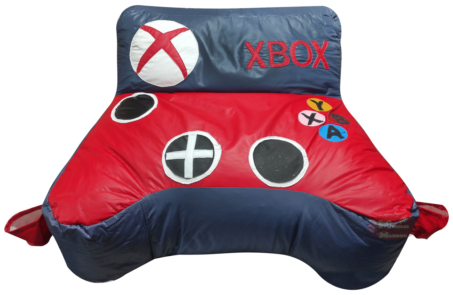 Sillón Infantil Puff con Diseño de control Xbox | Muebles Marrón
