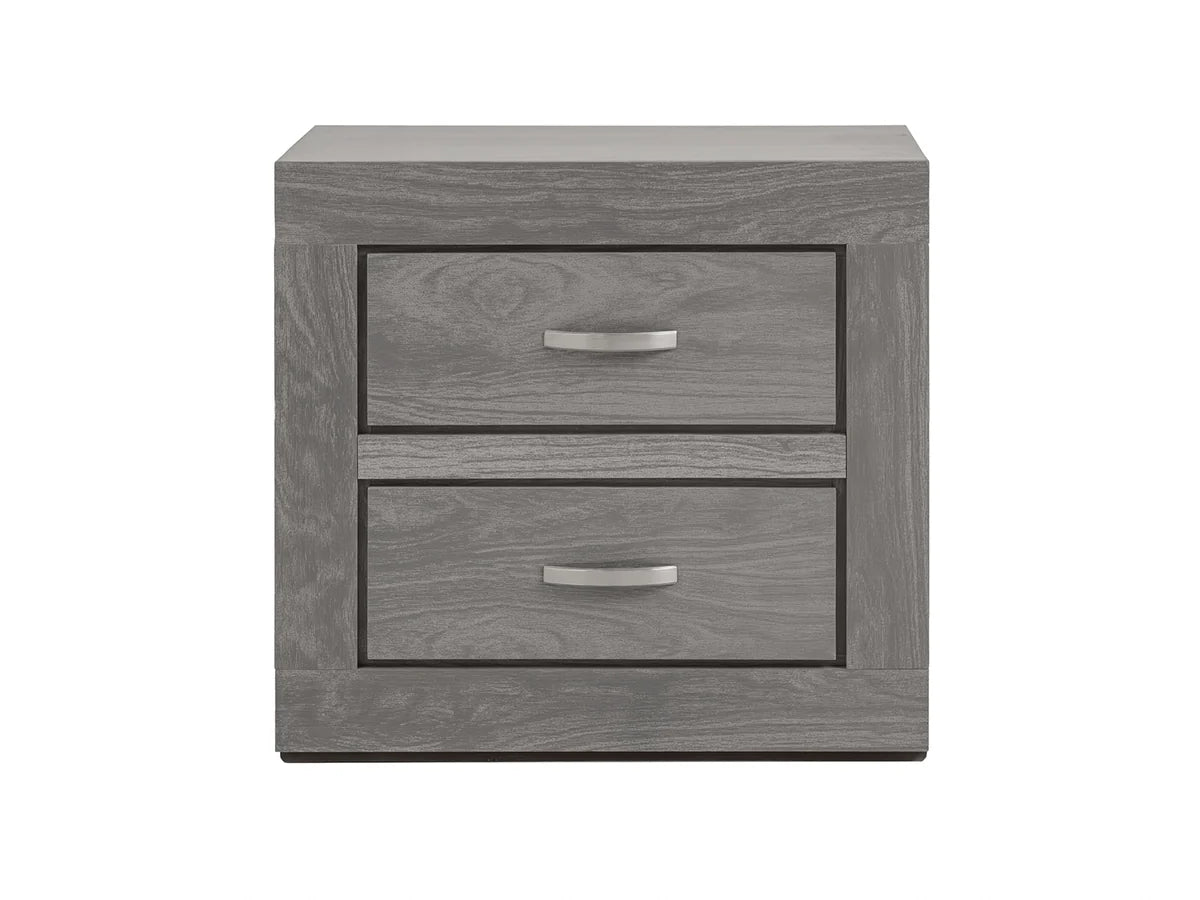 Recamara King Size Mod. Valentina, 5 Piezas Color Gris