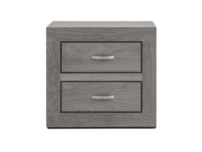 Recamara King Size Mod. Valentina, 5 Piezas Color Gris