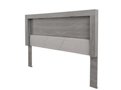 Recamara King Size Mod. Valentina, 5 Piezas Color Gris