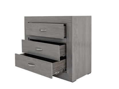 Recamara King Size Mod. Valentina, 5 Piezas Color Gris