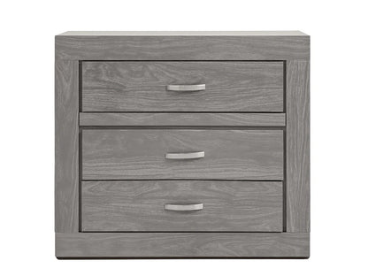Recamara King Size Mod. Valentina, 5 Piezas Color Gris