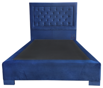 Recámara Matrimonial Tapizada de 2 Pzs. Mod. Mónaco