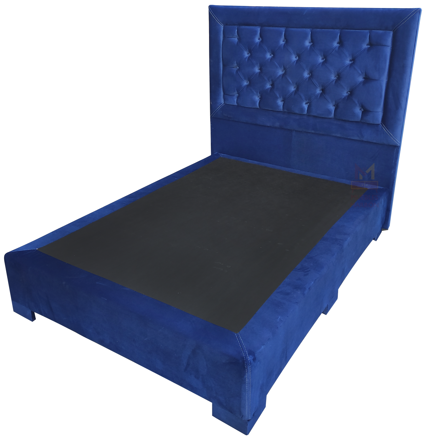 Recámara Matrimonial Tapizada de 2 Pzs. Mod. Mónaco