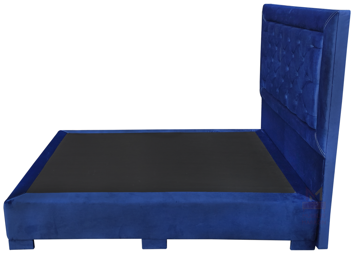 Recámara Matrimonial Tapizada de 2 Pzs. Mod. Mónaco