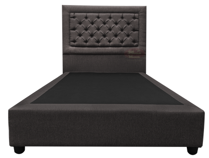 Recámara Matrimonial Tapizada de 2 Pzs. Mod. Mónaco