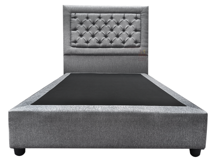 Recámara Matrimonial Tapizada de 2 Pzs. Mod. Mónaco