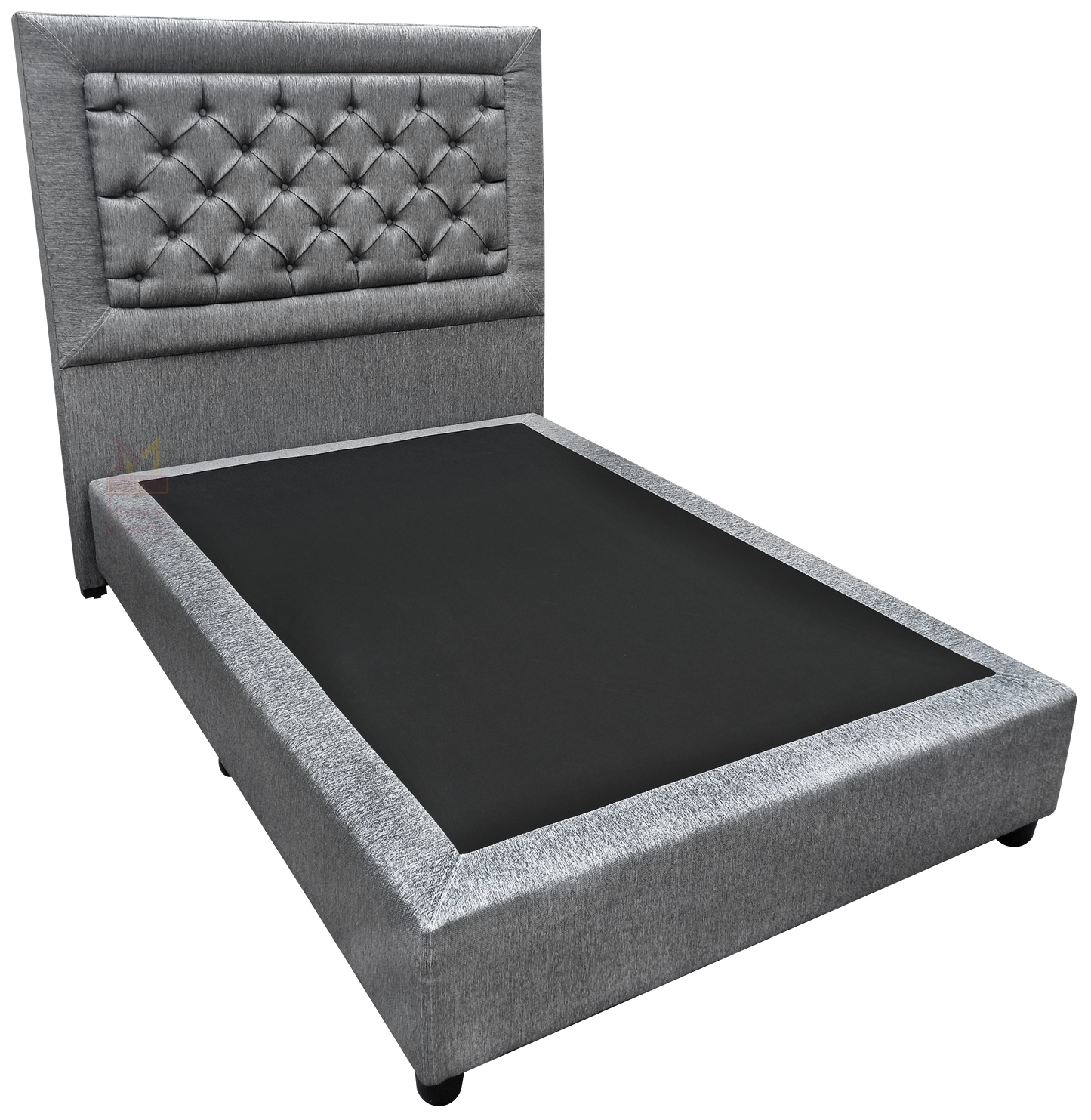 Recámara Matrimonial Tapizada de 2 Pzs. Mod. Mónaco