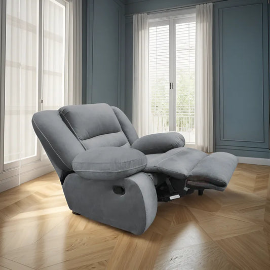 Sillón Individual Reclinable Reposet Moderno Minimalista Mod. Hermes