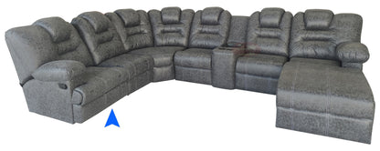 Sala Modular Esquinera con Reclinables Mod. Hermes - Francia