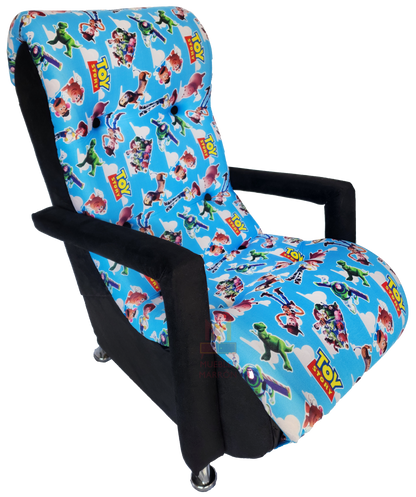 Sillón Infantil Con Brazos Mod. Mini Luis, diseños de personajes | Muebles Marrón