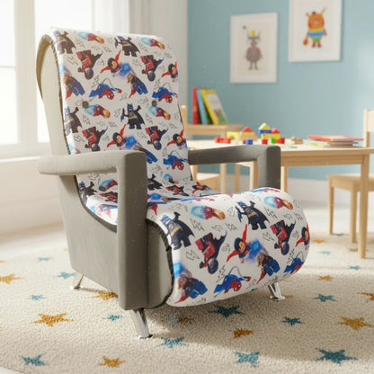 Sillón Infantil Con Brazos Mod. Mini Luis, diseños de personajes | Muebles Marrón