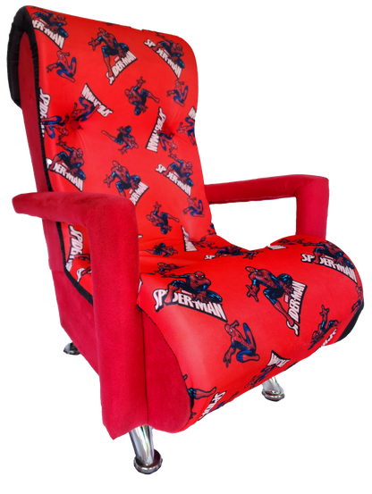 Sillón Infantil Con Brazos Mod. Mini Luis, diseños de personajes | Muebles Marrón