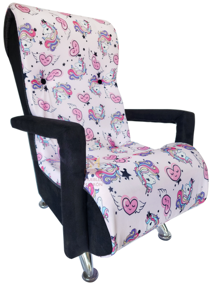 Sillón Infantil Con Brazos Mod. Mini Luis, diseños de personajes | Muebles Marrón