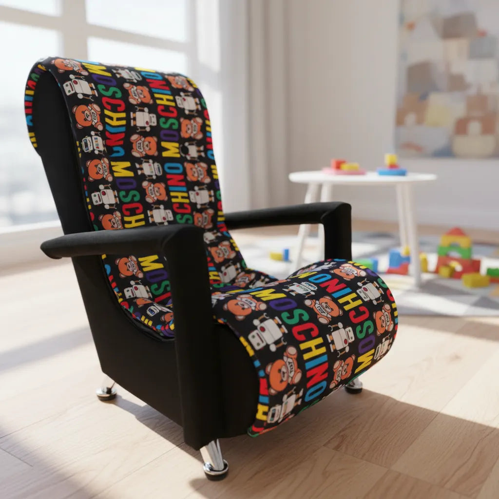 Sillón Infantil Con Brazos Mod. Mini Luis, diseños de personajes | Muebles Marrón
